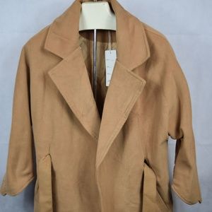 MDPG Womens Size Medium Soft Tan 3/4 Sleeve Jacket